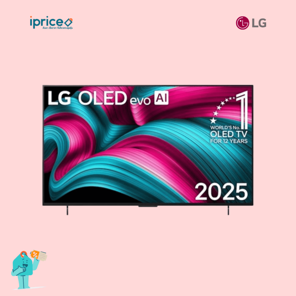 LG OLED evo AI C5 4K Smart TV 2025 รุ่น OLED42C5PSA ทีวี 42 นิ้ว