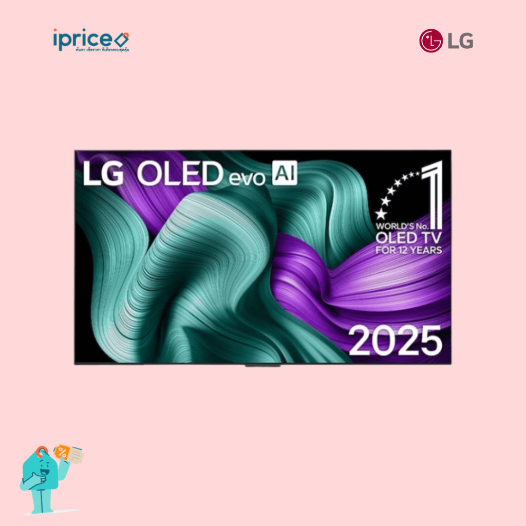 LG OLED evo M5 Wireless 4K Smart TV 2025 รุ่น OLED77M5PSA ทีวี 77 นิ้ว