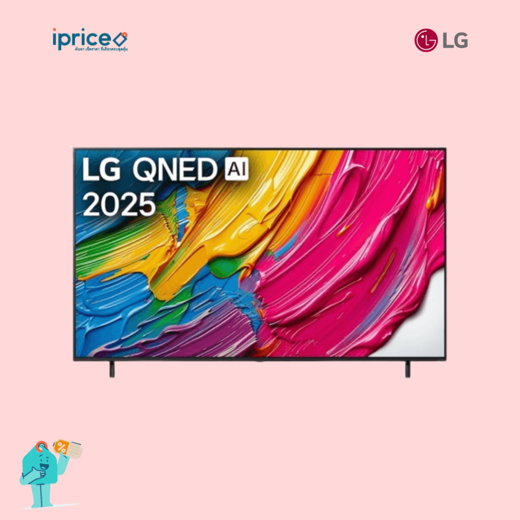 LG QNED AI QNED80 4K Smart TV 2025 รุ่น 75QNED80ASA ทีวี 75 นิ้ว
