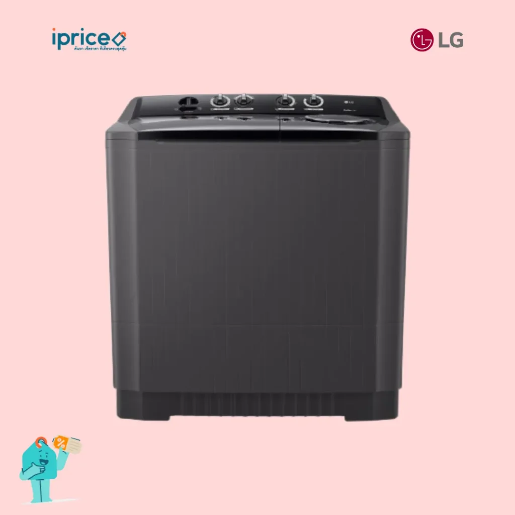 เครื่องซักผ้า 2 ถัง LG TT17NAPG