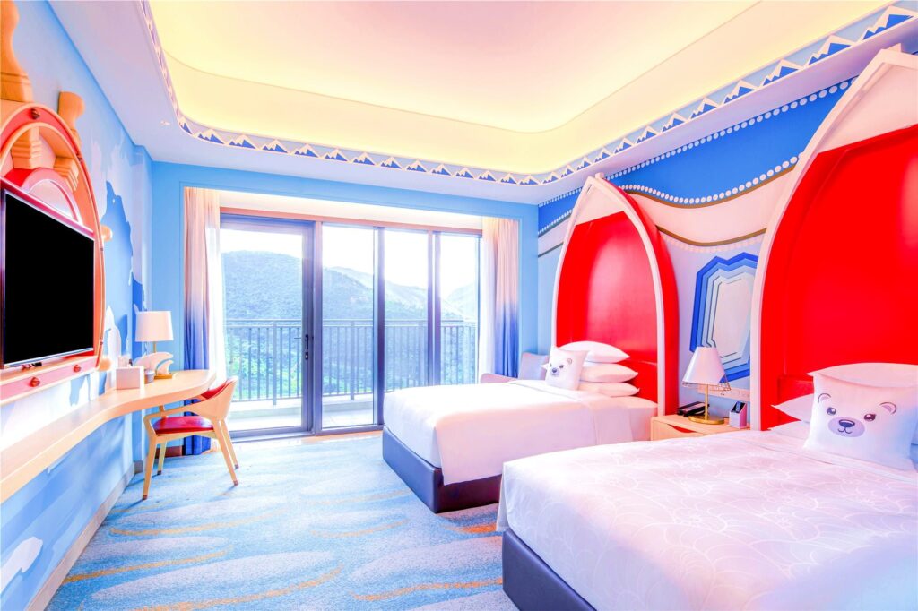 Chimelong Spaceship Hotel ตกแต่งเป็นธีมทะเล ให้เด็ก ๆ ได้อารมณ์ไปผจญภัยจริง ๆ