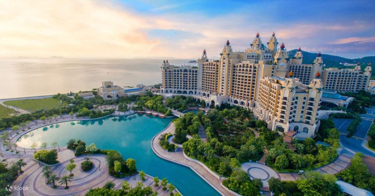 Chimelong Hengqin Bay Hotel Zhuhai โรงแรมหรูธีมปราสาททะเลใน Chimelong International Ocean Resort