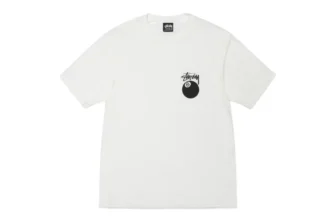 เสื้อ Stussy 8 Ball Tee Pigment Dyed Natural