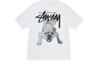 เสื้อ Stussy Stock Dog Tee White
