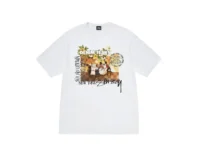 เสื้อ Stussy & Denim Tears Annie Lee Tee White