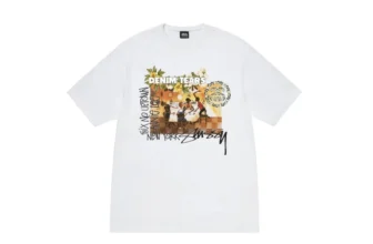 เสื้อ Stussy & Denim Tears Annie Lee Tee White