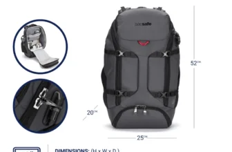 กระเป๋ากันขโมย Pacsafe EXP35 Travel Backpack (Venturesafe EXP35)