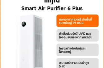 เครื่องฟอกอากาศ Xiaomi Mijia Smart Air Purifier 6 Plus AC-M35-SC
