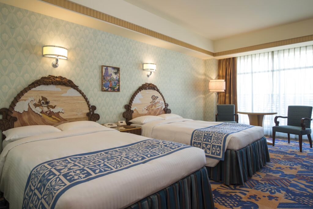 Disney Ambassador Hotel ห้องนอนธีม Stitch 