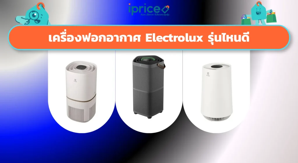 เครื่องฟอกอากาศ Electrolux รุ่นไหนดี