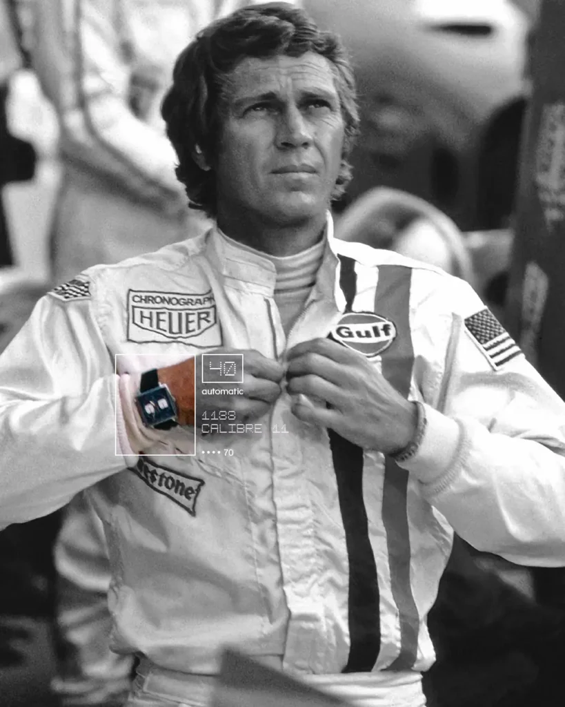 TAG Heuer Monaco นาฬิกาคู่ใจของ สตีฟ แม็กควีน จากภาพยนต์แข่งรถ Le Mans 1971
