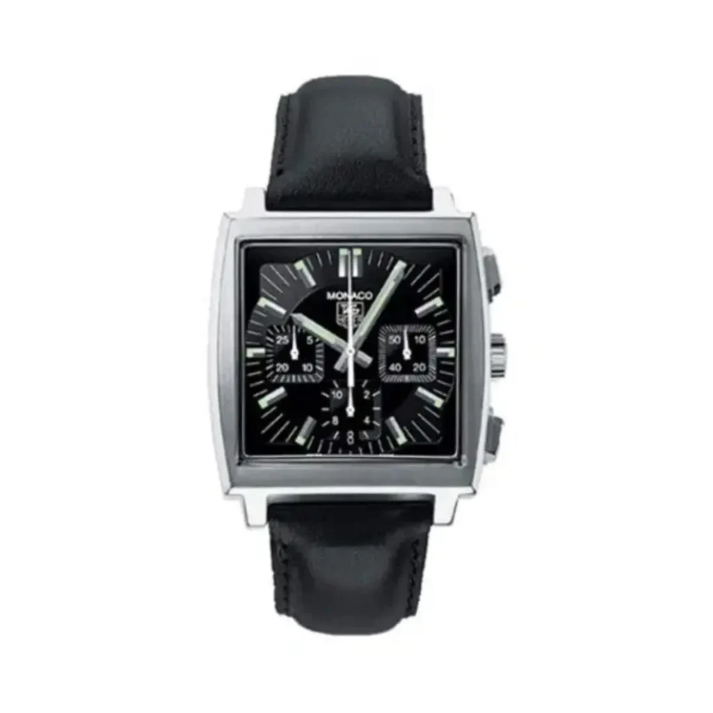 นาฬิกา TAG Heuer Monaco Calibre 17 หน้าปัดดำ (CW2111.FC6171)