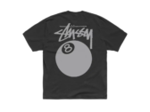 เสื้อ Stussy 8 Ball Tee Pigment Dyed Faded Black