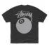 เสื้อ Stussy Rollers Tee Black