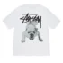 เสื้อ Stussy 8 Ball Tee Pigment Dyed Faded Black