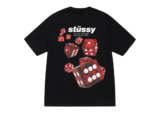 เสื้อ Stussy Rollers Tee Black