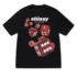 เสื้อ Stussy 8 Ball Tee Pigment Dyed Faded Black