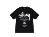 เสื้อ Stussy World Tour Tee Black (2025)