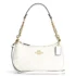 กระเป๋าคล้องข้อมือ Coach Corner Zip Wristlet CDF28 (In Rainbow Signature Canvas Sand)