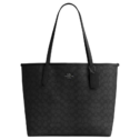 กระเป๋าโท้ท Coach City Tote Bag CV976 (Charcoal Black ไซซ์ใหญ่)