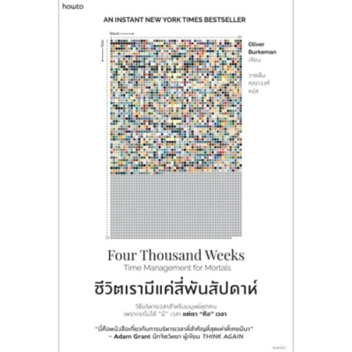<strong>หนังสือ ชีวิตเรามีแค่สี่พันสัปดาห์</strong>