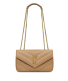 YSL Loulou Small in Matelassé Lambskin