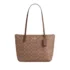 กระเป๋าโท้ท Coach City Tote Bag CV976 (Gold Chalk Glacier White)