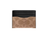 กระเป๋าใส่บัตร Coach Slim Id Card Case CQ031 (Gunmetal Tan)