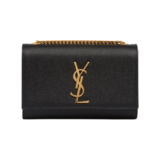 YSL Kate Small in Grain de Poudre Embossed Leather