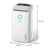 เครื่องฟอกอากาศ Philips Series 5000 DE5305/11 (เครื่องลดความชื้นและฟอกอากาศ 2-in-1)