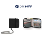 กระเป๋าสตางค์กันขโมย Pacsafe RFIDsafe V100 Bifold Wallet