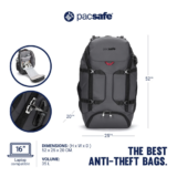 กระเป๋ากันขโมย Pacsafe EXP35 Travel Backpack (Venturesafe EXP35)