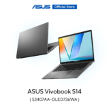 โน๊ตบุ๊ค ASUS Vivobook S14 S3407AA-OLED736WA