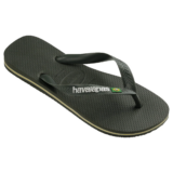รองเท้าแตะผู้ชาย HAVAIANAS รองเท้าแตะ Brasil Logo Flip Flops