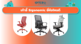 เก้าอี้ Ergonomic ยี่ห้อไหนดี 2026 รวม 8 รุ่นน่าใช้งาน